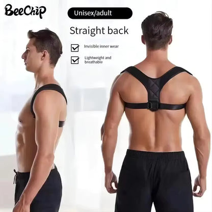Back Brace with Shoulder Support